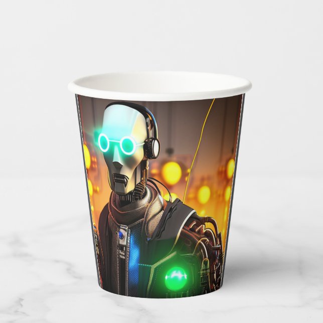 Robot 2 paper cups (Front)