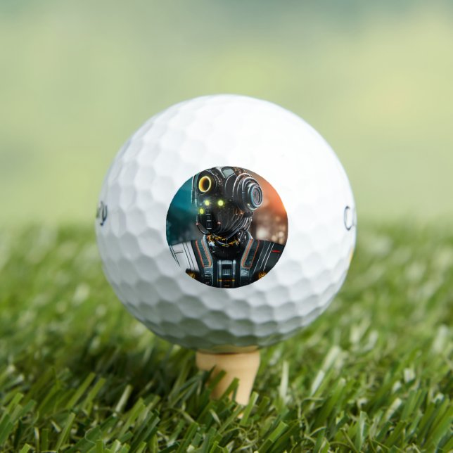 Robot 3 Callaway Warbird golf balls 12 pk (Insitu Tee)