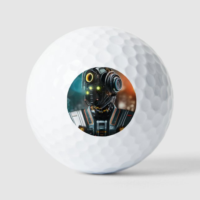 Robot 3 value golf balls 12 pk (Front)