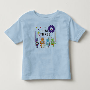 Robot 3rd Birthday T shirts and Gifts