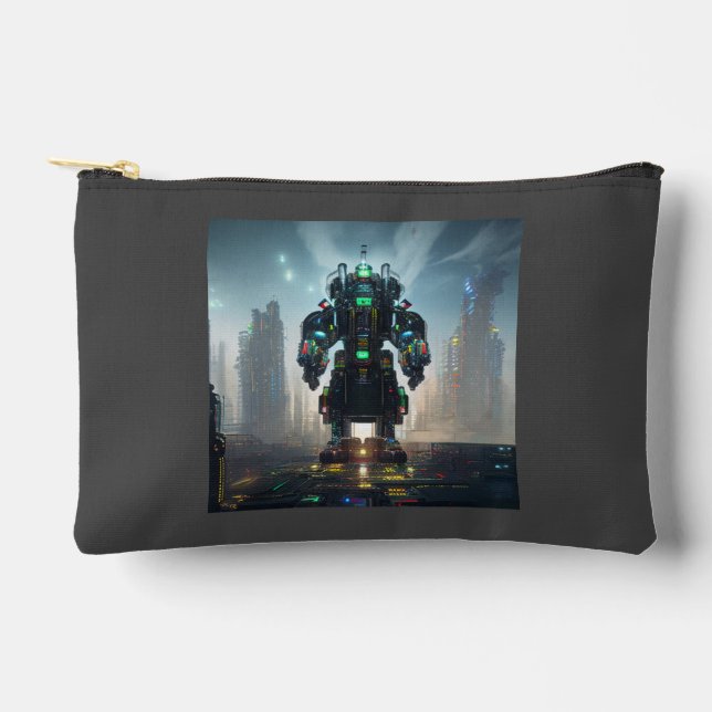 Robot 4 small accessory bag pouch (Front)
