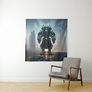 Robot 4 tapestry