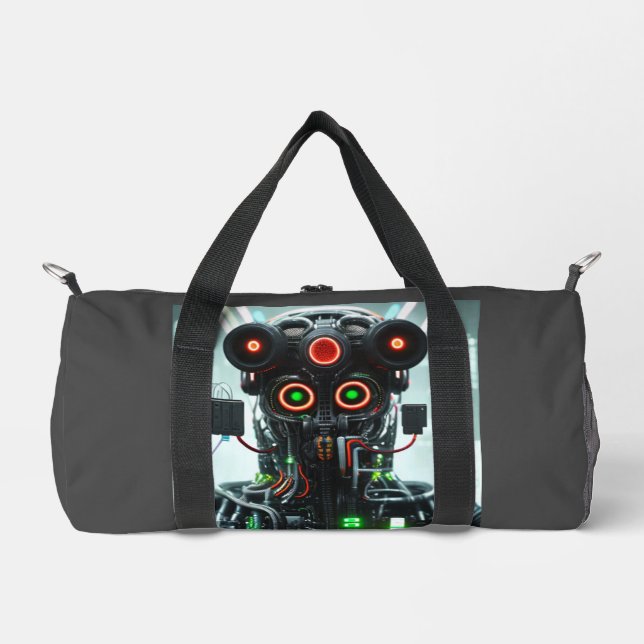 Robot 5 duffel bag (Front)