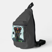 Robot 5 sling bag backpack