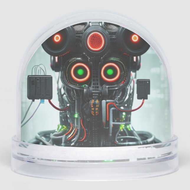 Robot 5 snow globe (Front)