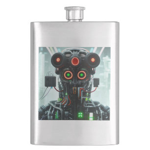 Robot 5 stainless steel flask