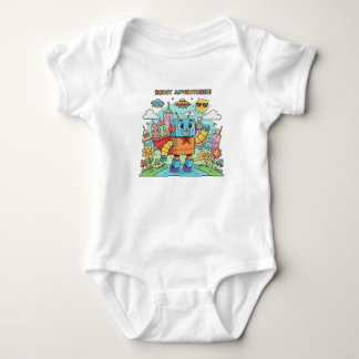 Robot Adventures Baby Bodysuit