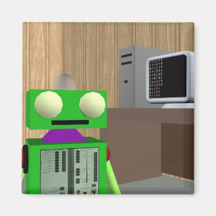 Robot and PC magnet