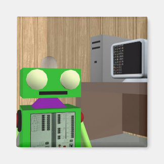 Robot and PC magnet