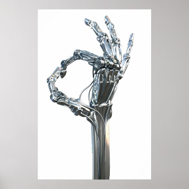 Robot arm poster (Front)