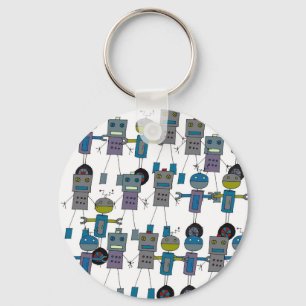 Robot Army Keyring