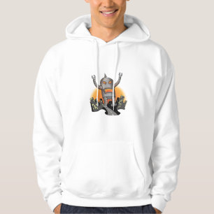 Robot Attack Hoodie