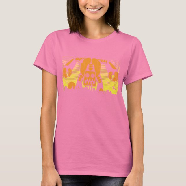 Robot Attack T-Shirt (Front)