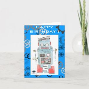 RoBoT Birthday Card