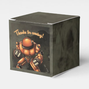 Robot Birthday Favour Box