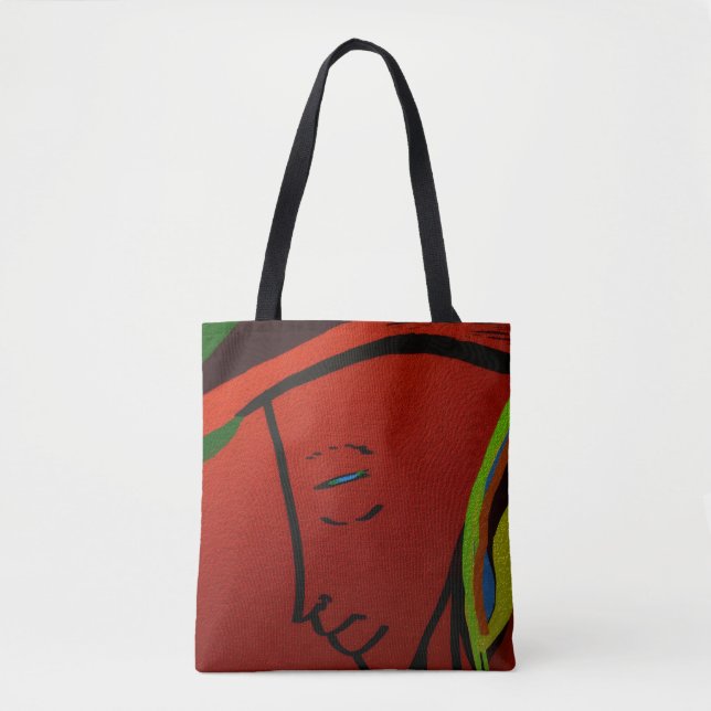 Robot Boy Tote Bag (Front)