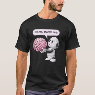 Robot Brain Funny Science Lover Artificial Intelli T-Shirt