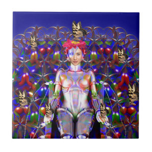 Robot Butterfly Tile