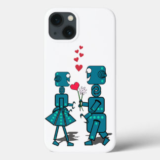 robot iPhone 13 case