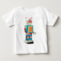 Robot character cartoon