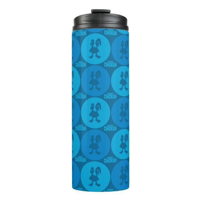 Robot Chicken Circle Pattern Thermal Tumbler (Front)