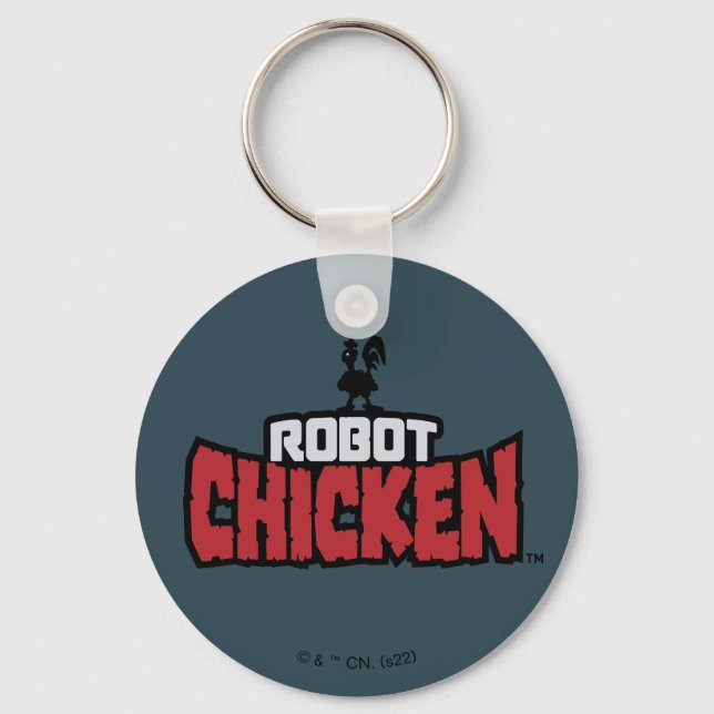Robot Chicken Logo Key Ring (Front)