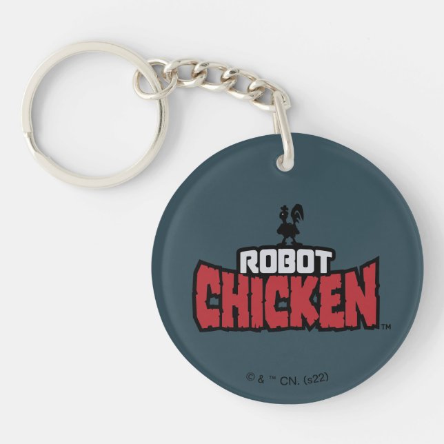 Robot Chicken Logo Key Ring (Front)