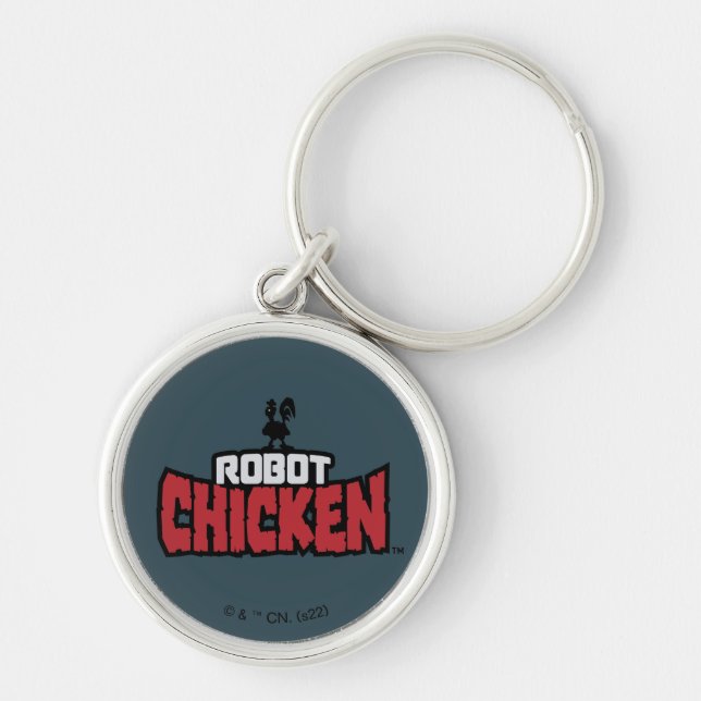 Robot Chicken Logo Key Ring (Front)