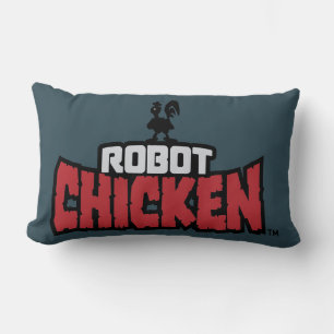 Robot Chicken Logo Lumbar Cushion