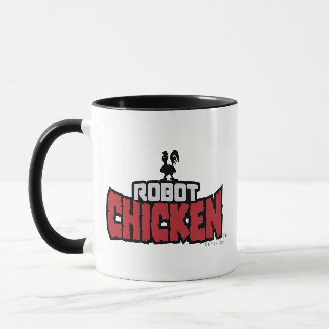 Robot Chicken Logo Mug (Left)