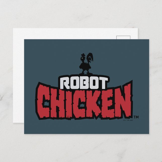Robot Chicken Logo Postcard (Front/Back)