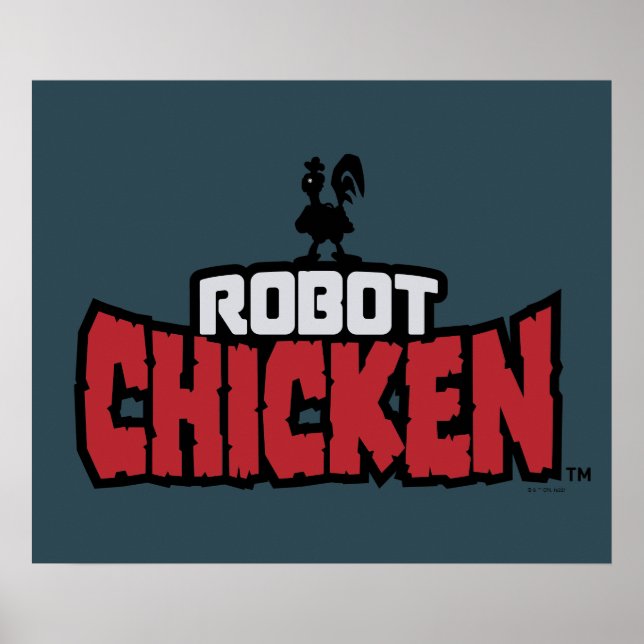Robot Chicken Logo Poster (Front)