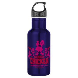 Robot Chicken Nerd Unicorn Graphic 532 Ml Water Bottle