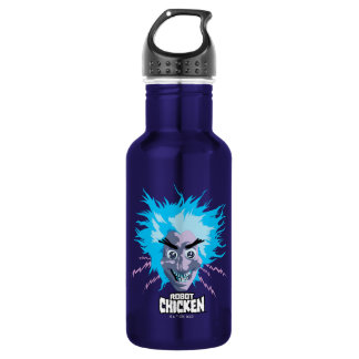 Robot Chicken Scientist Head Graphic 532 Ml Water Bottle