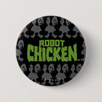 Robot Chicken Silhouette Pattern