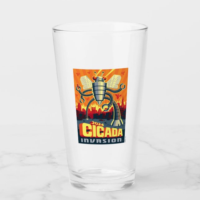 Robot Cicada Glass (Front)