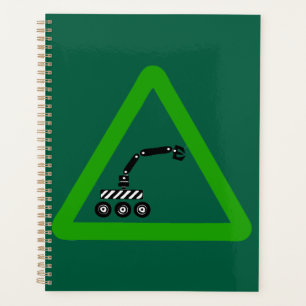 Robot Crossing Warning Sign Planner
