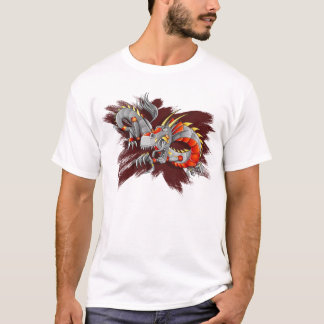 Robot Cyborg Dragon T-Shirt