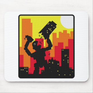 Robot Destroy Mouse Mat