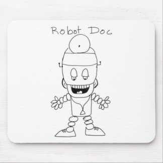 Robot Doctor Mouse Mat