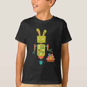 Robot Easter Bunny TShirt