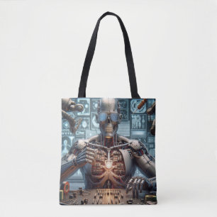 Robot Engineer Tote Bag