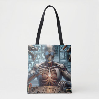 Robot Engineer Tote Bag