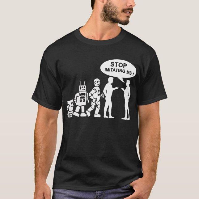 Robot evolution T-Shirt (Front)