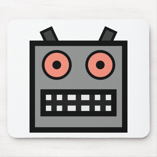 ROBOT FACE MOUSE MAT (Front)