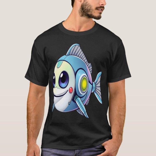 Robot Fish T-Shirt (Front)
