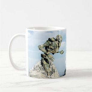 Robot fossil coffee mug