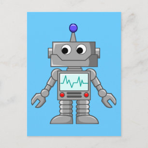 Robot Freak Postcard