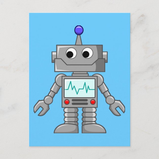 Robot Freak Postcard (Front)