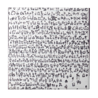 Robot Genome 001 Tile